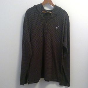 LRG Henley Hooded Shirt